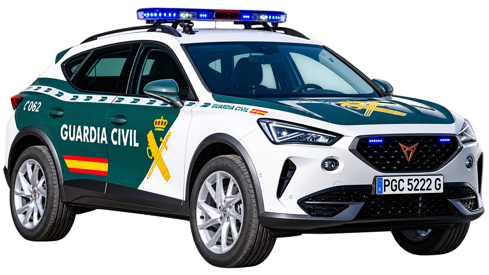 Coche patrulla Guardia Civil